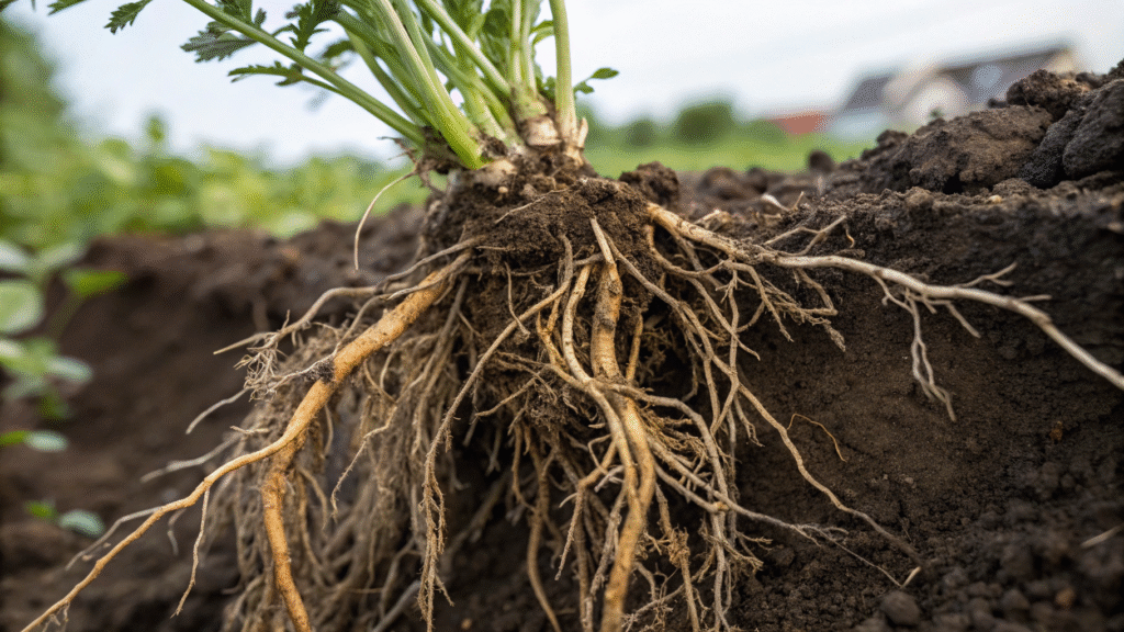 Yarrow Root System