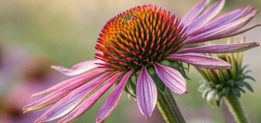 echinacea, purple coneflower